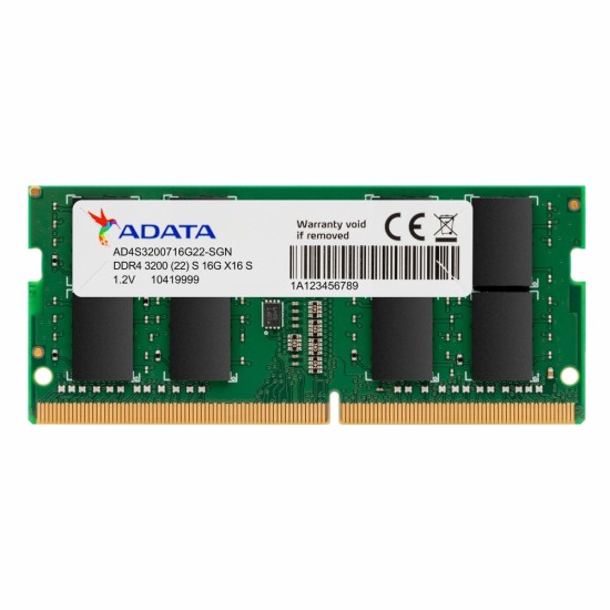 Memoria DDR4 Sodimm 8GB 3200MHZ Adata Premier, AD4S32008G22-SGN