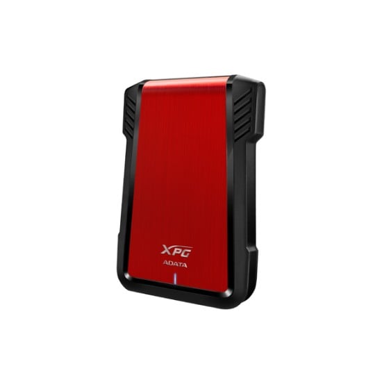 Gabinete externo Adata para SSD/HDD XPG rojo, AEX500U3-CRD