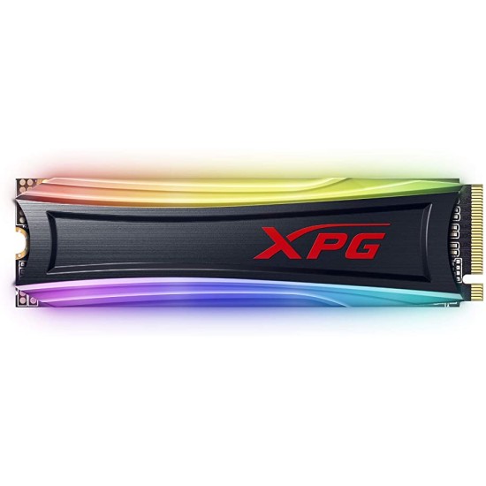 Unidad estado sólido Adata XPG Spectrix S40G 512GB/ M.2 PCI-E/ disipador RGB, AS40G-512GT-C