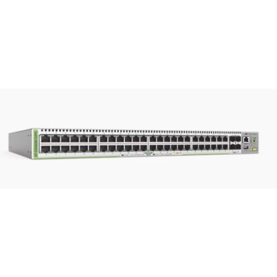 Switch POE+48 Puertos 10/100/1000MBPS + 4 SFP Gigabit, 740W, Administrable, AT-GS980M/52PS-10