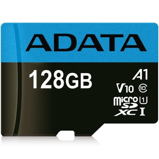 Memoria MicroSDHC 128GB Adata, AUSDX128GUICL10A1-R clase 10