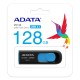 Memoria USB3.0 de 128GB Adata AUV128-128G-RBE negro/azul