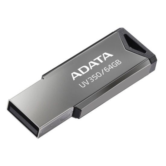 Memoria USB3.0 de 32GB Adata UV350 color Plata, AUV350-32G-RBK