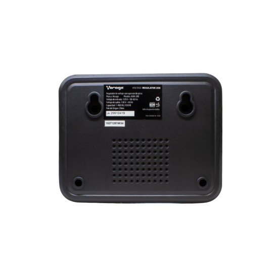 Regulador de voltaje Vorago AVR-200, 1400VA/110-120V, 8 contactos
