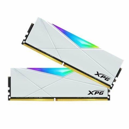 Memoria DDR4 16GB 3200MHZ (2X8GB) Adata XPG Spectrix D50, RGB, Blanco, CL16, AX4U32008G16A-DW50