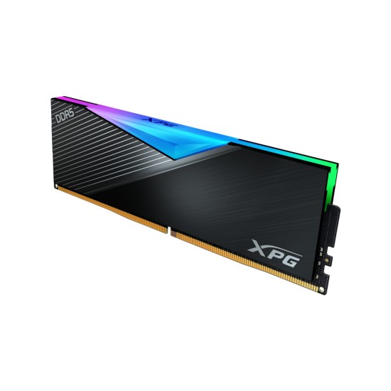 Memoria DDR5 16GB 5200MHZ Adata XPG Lancer RGB Aura Sync ECC CL38 XMP, AX5U5200C3816G-CLARBK