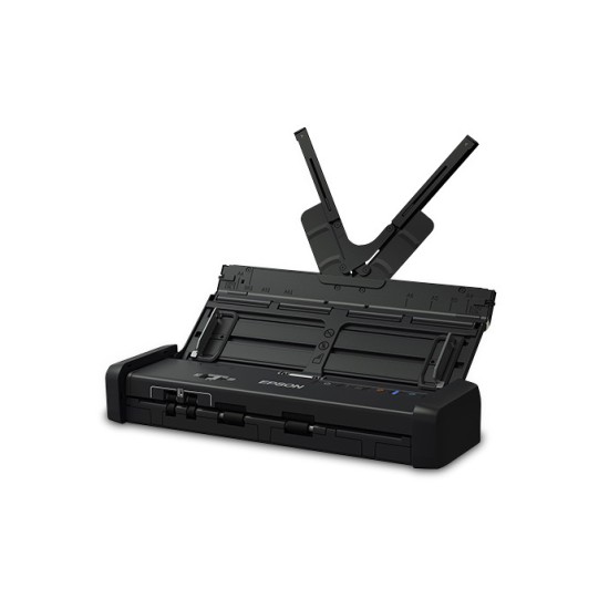 Epson DS-320 Escáner dúplex portátil para documentos, 25 PPM /50 IPM, 600 DPI USB