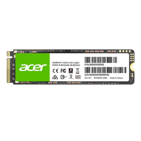 Unidad de Estado Solido Acer FA100 1TB M.2, 3300MB/ S/ 2700MB/ S/ PCIE 3.0, BL.9BWWA.120