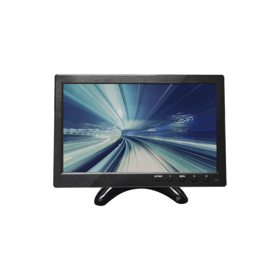 Monitor 10.1" BMG10000H, Ideal para Vehículos o Realizar Pruebas de CCTV / Entradas de video HDMI, VGA y RCA