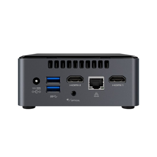 Mini PC Barebone Intel Nuc Celeron J400S 2.0GHZ/ 2XDDR4/ HDMI/ USB/ Sin Sistema Operativo/ Sin Cable de Corriente, BOXNUC7CJYH