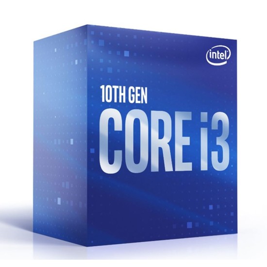 Procesador Intel CI3 10100 socket 1200, 10TH GEN. A 3.6GHZ/6MB/65W, BX8070110100