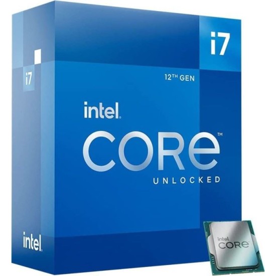Procesador Intel Core I7 12700K/ 3.6GHZ/ 25MB/ 125W/ SOC1700/ 12TH Gen, BX8071512700K