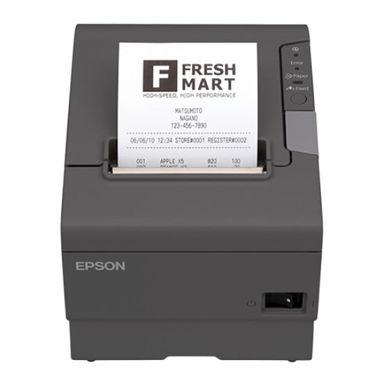 Impresora POS Epson TM-T88V-656 térmica monocromática ethernet, C31CA85656