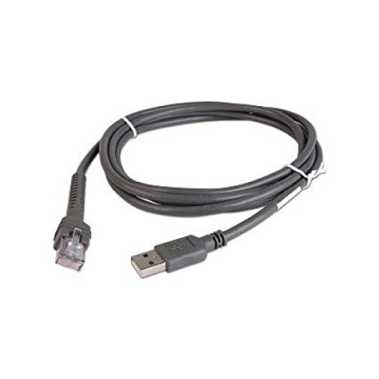 Cable recto USB serie A, 2 metros gris, CBA-U01-S07ZAR