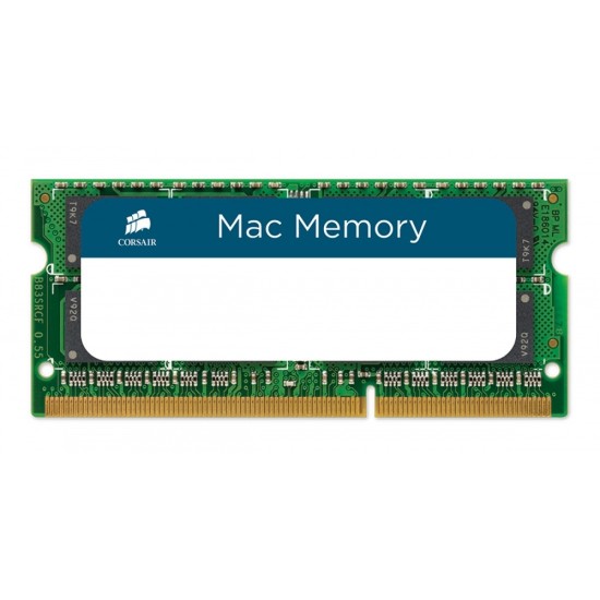 Memoria Sodimm DDR3 Corsair 4GB 1333MHZ para Mac, CMSA4GX3M1A1333C9