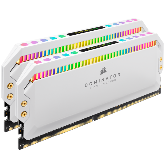 Memoria DDR4 Corsair 16GB 3200MHZ 2X8GB Dominator Platinum RGB, CMT16GX4M2C3200C16W