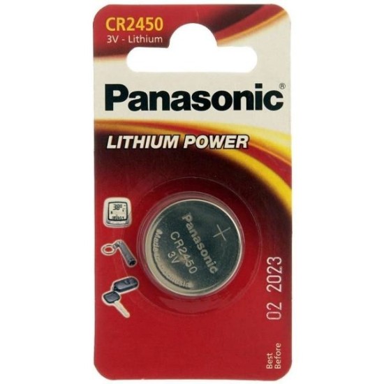 Bateria de Litio Tipo Moneda 3V Panasonic CR2450