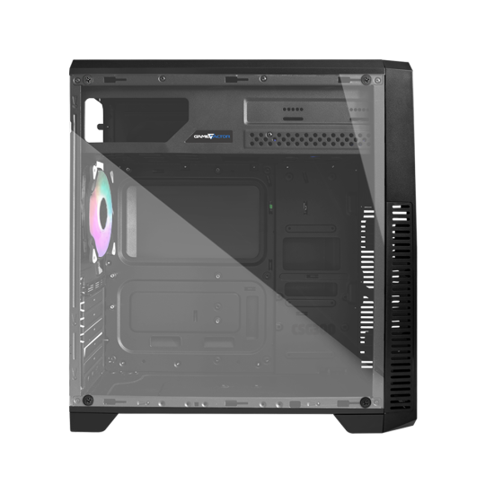 Gabinete Game Factor CSG300, RGB, ATX, panel lateral cristal templado