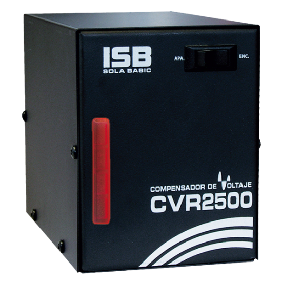 Regulador de voltaje Sola Basic CVR-2500 2500VA/1500W, 1 contacto