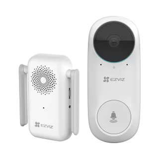 Timbre Ezviz con Cámara Wi-Fi (Doorbell) de Batería Recargab