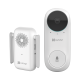 Kit Videoportero con Timbre WI-FI Doorbell Ezviz DB2C Bateria Recargable/ Uso en Interior/ Llamada a la App