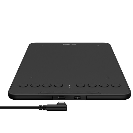 Tableta Digitalizadora XP-PEN Deco Mini 7 7X4.3" 5080LPI/ Alambrico/ USB/ Negro
