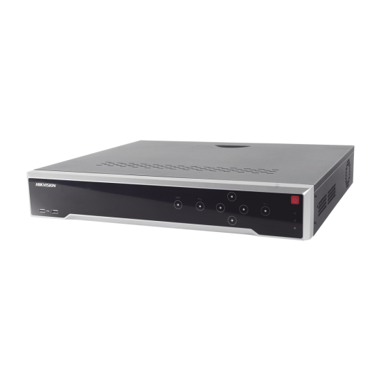  NVR 12 Megapixel (4K)/32 Canales IP/24 Puertos PoE+/ Switch PoE 300m/HDMI en 4K/Soporta POS Hikvision DS-7732NI-I4/24P