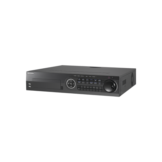 DVR Hikvision 4MP/8 canales TurboHD + 4 canales IP/8 bahías de disco duro, DS-8108HQHI-K8