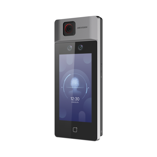Biométrico facial Hikvision DS-K1T671TM-3XF medición de temperatura corporal, notifica falta de cubrebocas