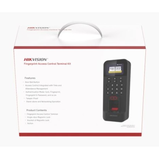 Kit de Control de Acceso Hikvision DS-KAS261 Compatible con APP Hikconnect