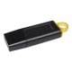 Memoria USB 3.1 de 128GB Kingston DTX/128GB, Datatraveler Exodia, negro/ amarillo