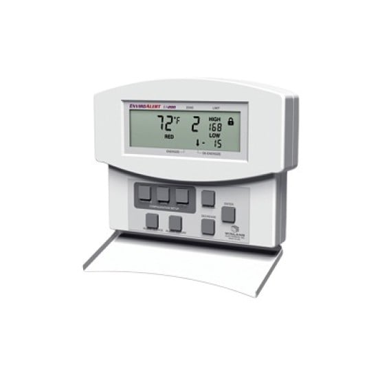 Detector de temperatura y humedad Winland capacidad 4 zonas libres, EA400-12