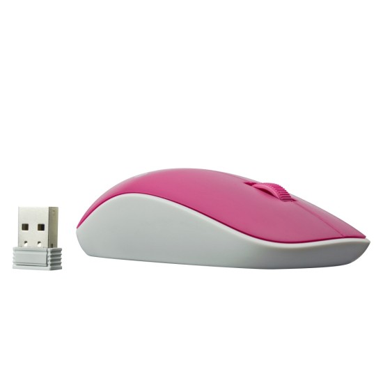 Mouse Inalambrico Easy Line EL-995135 Optico/ USB/ 1000DPI/ Color Magenta