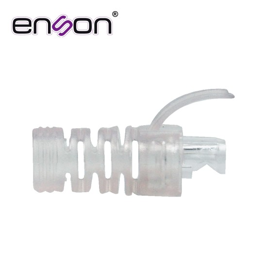 Bota para Cable UTP Enson EPRO-BOOT-CL Transparente Compatible con CAT5E/6/6A