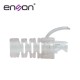 Bota para Cable UTP Enson EPRO-BOOT-CL Transparente Compatible con CAT5E/6/6A