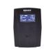 UPS Epcom de 600VA / 360W / entrada y salida 120vca / regulador de voltaje AVR 80-150VCA / clavija NEMA 5-15P/4 tomas, EPU600LCD