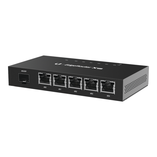 Router Ubiquiti Edge Router X 5 puertos Gigabit+ 1SFP, ER-X-SFP