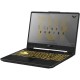 Laptop Asus Tuf Gaming 15.6" FHD/ AMD Ryzen 5 4600H/ 8GB/ 512GB M.2/ Geforce GTX1660TI 6GB/ W10H/ Color Gris, FA506IU-BQ452T