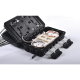 Caja de Distribucion de Fibra Optica para 24 Empalmes/ Con 16 Acopladores SC/ APC Simplex/ Exterior IP65/ Color Negro, FDP-420E-16