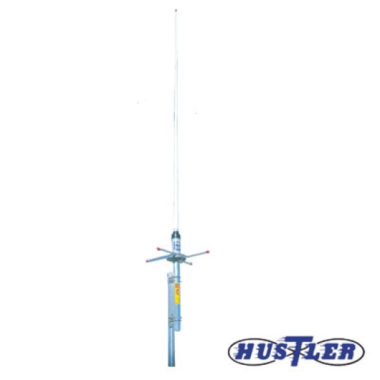 Antena Base Fibra de Vidrio UHF 440-450 MHZ,6 DB/ 250W, G6-440