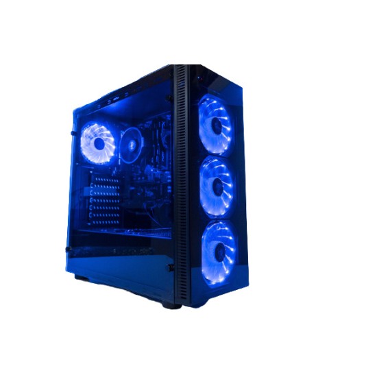 Gabinete Regragon Sideswipe GC601 Pro Con Ventana RGB/ Tower/ ATX/ USB 2.0,3.0/ Sin Fuente/ Color Negro