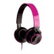 Diadema audifono con micrófono Getttech GH-3100P Sonority 3,5mm color rosa