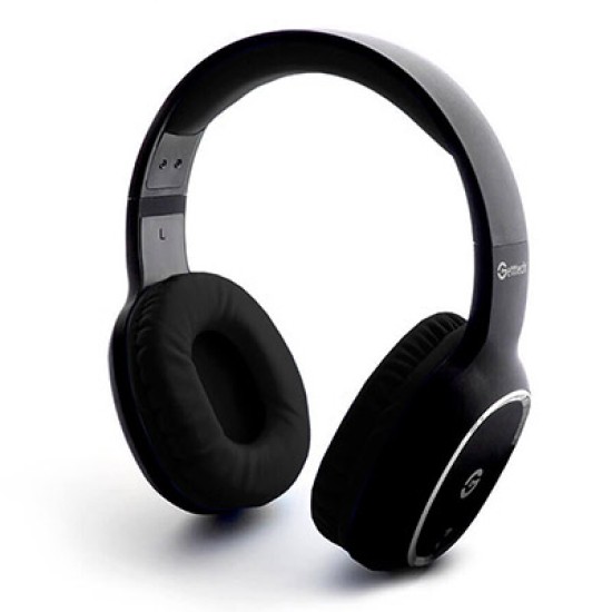 Diadema audífono con micrófono inalámbrico Getttech GH-4640N bluetooth 3.0 stereo color negro