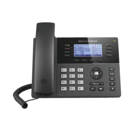 Teléfono IP Grandstream GXP-1782, 8 líneas, 5 vías, POE