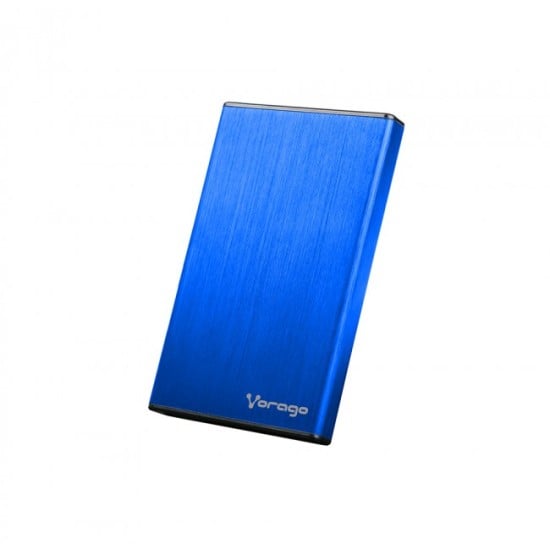 Gabinete USB para disco duro 2.5" SATA HDD-102 azul Vorago