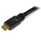 Cable HDMI Startech de alta velocidad 2X HDMI macho ultra HD 4K x 2K, negro 7.6M, HDMM25