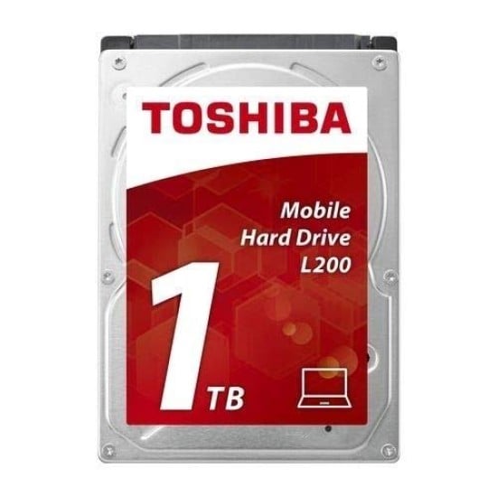 Disco Duro Toshiba PC L200 1TB SATA 5400RPM 2.5" 128MB, HDWL110UZSVA
