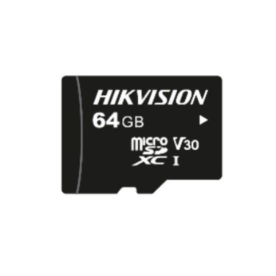 Memoria Microsdhc 64GB Hikvision Clase 10 Para Videovigilancia, HS-TF-L2/64G