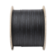 Carrete de 1 km de fibra óptica drop para interior Linkedpro IC-DROPA2-1C,  G.657A2 Monomodo de 1 hilo, dieléctrica, forro negro