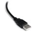 Cable USB a Puerto Serie Serial RS232 DB9 Startech ICUSB2321F de 1.8m con Retención del Puerto de Asignación COM,